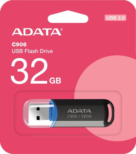 Adata Pendrive C906 32GB USB2.0 czarny ADATA
