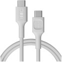 KABEL USB-C / USB-C Greencell PowerFlex 120cm PD 100W biały silikonowy GREEN CELL