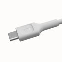 KABEL USB-C / USB-C Greencell PowerFlex 120cm PD 100W biały silikonowy GREEN CELL
