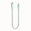 KABEL USB-C / USB-C Greencell PowerStream 200cm PD 100W zielony w oplocie GREEN CELL