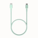 KABEL USB-C / USB-C Greencell PowerStream 30cm PD 100W zielony w oplocie GREEN CELL