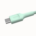 KABEL USB-C / USB-C Greencell PowerStream 30cm PD 100W zielony w oplocie GREEN CELL