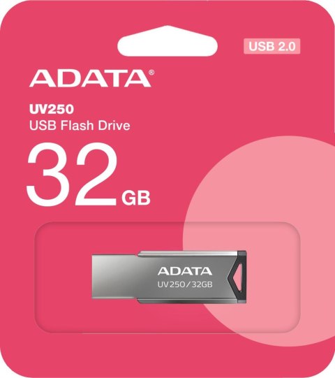 Adata Pendrive UV250 32GB USB2.0 Metal ADATA
