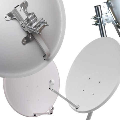 CZASZA ANTENA 90 CM JASNA (COR-900SAE-J); 7581 CORAB