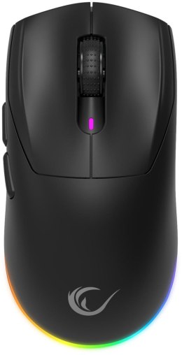 Mysz bezprzewodowa Rampage Prote M5 24000 DPI RGB LED 1K Hz czarna INNY