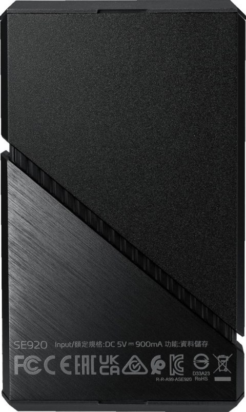 Dysk SSD Adata SE920 2TB USB4C 3800/3700 MB/s czarny ADATA