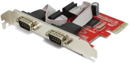 Unitek PCI Express kontroler 2x RS-232 UNITEK