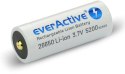 Akumulator 26650 Li-Ion 3,7V everActive 5200mAh micro USB (1 szt.) z zabezpieczeniem EVERACTIVE