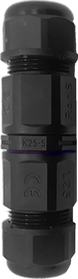 Konektor Mufa kablowa prosta z szybkozłączką IP68, 5x4mm2, 400V/20A OR-AE-13621 ORNO