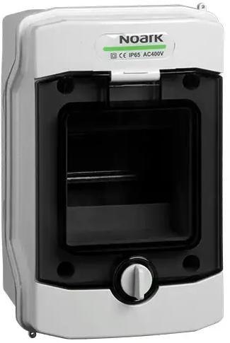 PLASTIKOWA OBUDOWA INSTALACYJNA Natynkowa IP65 1X4 moduły. PHS 4T NOARK 101492 NOARK