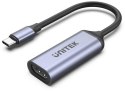 Unitek Adapter USB-C na HDMI 2.1 (8K 60Hz) szary 15cm V1416B UNITEK