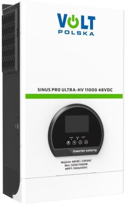 Przetwornica inwerter solarny Volt Polska SinusPro Ultra-HV 11000 48V/230V 5200/11000W 100A MPPT (45 VOLT POLSKA