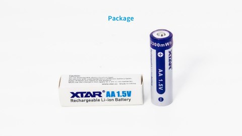 Akumulatorki R06 / AA 1,5V Xtar 2000mAh (box 4 szt.) z zabezpieczeniem XTAR
