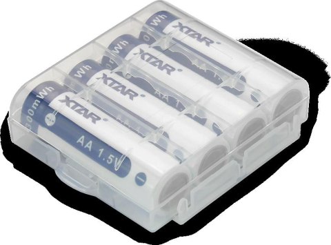 Akumulatorki R06 / AA 1,5V Xtar 2000mAh (box 4 szt.) z zabezpieczeniem XTAR