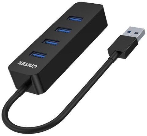Hub USB Unitek H1117A, 4 porty, USB-C, USB 3.1, aktywny, 10W UNITEK
