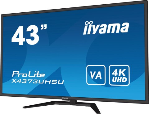 Monitor LED IIYAMA X4373UHSU-B1 43 cale VA HDMI DisplayPort USB IIYAMA