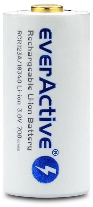 Akumulatorek 16340 / R-CR123 3V everActive 700mAh (1 szt.) z zabezpieczeniem EVERACTIVE