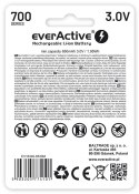 Akumulatorek 16340 / R-CR123 3V everActive 700mAh (1 szt.) z zabezpieczeniem EVERACTIVE