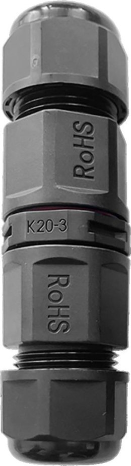 Konektor Mufa kablowa prosta z szybkozłączką IP68, 3x4mm2, 400V/20A OR-AE-13620 ORNO