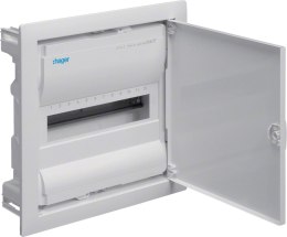 Rozdzielnica podtynkowa z drzwiami metalowymi, 1 rząd, 12 modułów, IP30, HAGER Volta VU12NE HAGER