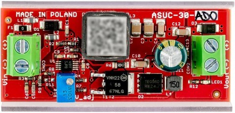 Przetwornica podnosząca napięcie z regulacją 12...48V ATTE ASUC-30-AD0-OF ATTE