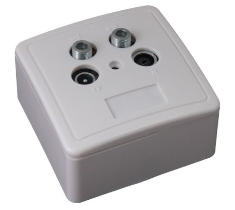 GNIAZDO SSD4-00 RTV/2XSAT KONCOWE; 7317 AXING