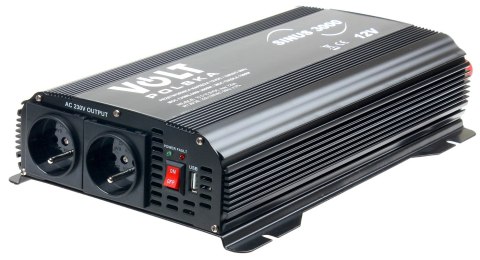 PRZETWORNICA VOLT POLSKA SINUS 3000 12V / 230V 1500/3000W VOLT POLSKA