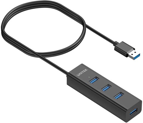 Hub USB Unitek USB-A 5Gbps, 4x USB-A | Aktywny, UNITEK