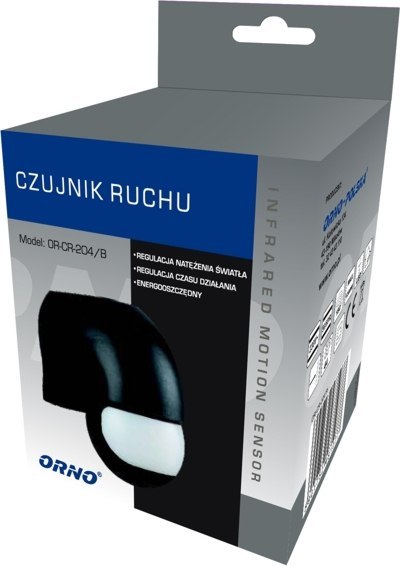 Czujnik ruchu podczerwieni ORNO OR-CR-204/W biały ORNO
