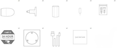 Kamera IP Reolink GO Series G330 biała z panelem solarnym REOLINK
