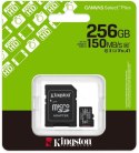 Karta pamięci microSD Kingston Canvas Select Plus microSDXC C10 UHS-I 256GB KINGSTON