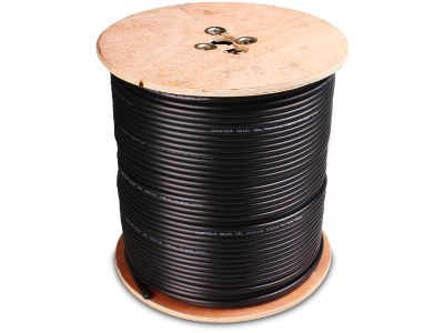 PRZEWÓD KONCENTRYCZNY NS100 TRI ŻELOWANY CZARNY 1m CONOTECH