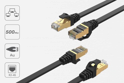 Unitek Kabel sieciowy płaski Ethernet Cat.7 10m UNITEK