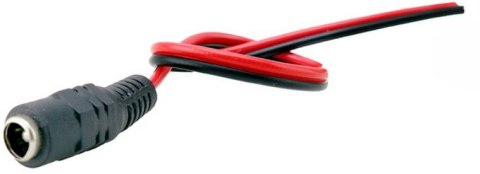 Gniazdo zasilające na kabelku KG01DC-20 1szt. MITON