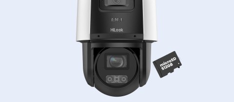 Kamera IP Hilook PTZ-D4-Pro dualna 8MP (4MP + 4MP) 4x zoom optyczny HILOOK