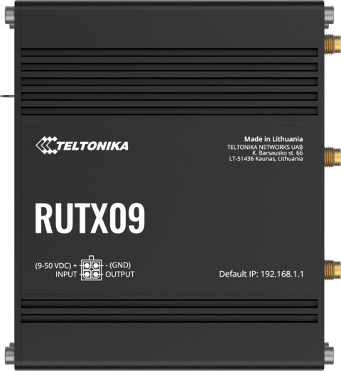 Teltonika RUTX09 router przemysłowy 4G / LTE (RUTX09000000) TELTONIKA
