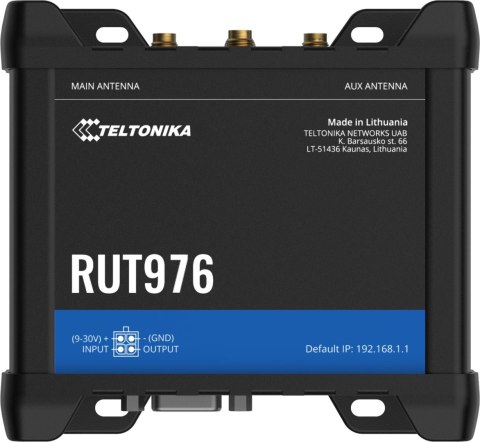 Teltonika RUT976 router przemysłowy 5G RedCup (RUT976000000) TELTONIKA