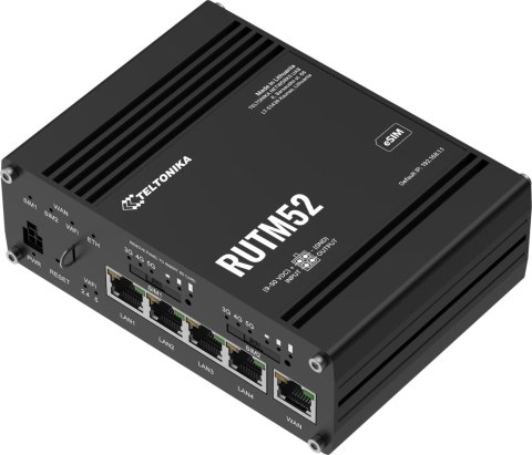Teltonika RUTM52 router przemysłowy 5G (RUTM52100000) TELTONIKA