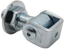 Zawias PSG 61.013.01 do wspawania - gwint M20 (regulowany, ucho ocynkowane) PSG