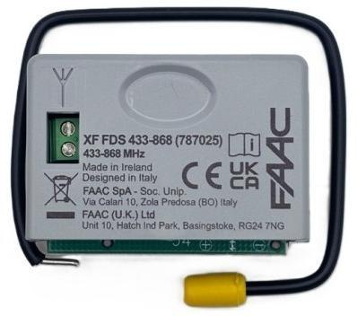 Zestaw Alfa SHORT FDS - FAAC 414 do 6m bram dwuskrzydłowych FAAC