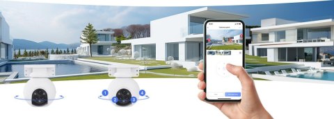 Kamera IP Ezviz H80f Multi z potrójnym obiektywem 12MPx (3 x 2K+) EZVIZ