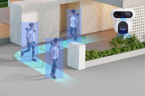 Kamera IP Ezviz HB90 z panelem solarny 8W dual 4MP+4MP Wi-Fi AOV EZVIZ