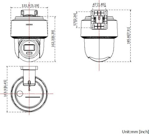 Kamera IP Hilook by Hikvision 6MP PTZ-N6-P HILOOK