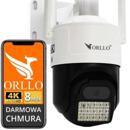 Kamera IP ORLLO Z17 Ultra 4K zewnętrzna obrotowa GSM na kartę SIM 8MPx ORLLO
