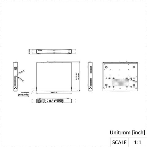 REJESTRATOR IP HIKVISION DS-7608NXI-I2/8P/S(STD)(E) PL HIKVISION