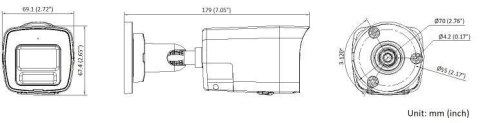 KAMERA IP HIKVISION DS-2CD1083G2-LIUF/SL 2.8mm PL HIKVISION