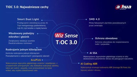 KAMERA IP TIOC 3.0 DAHUA IPC-HFW3549T1-AS-PV-0280B-S5 DAHUA
