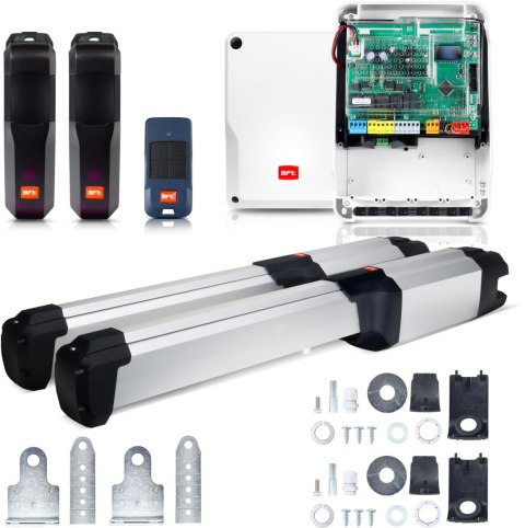 Zestaw BFT PHOBOS BT B25 KIT PL do 6m bram dwuskrzydłowych (MDM 2614858) BFT