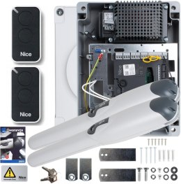 Zestaw NICE WINGO 2024 24V do bramy dwuskrzydłowej (bez fotokomórek) NICE