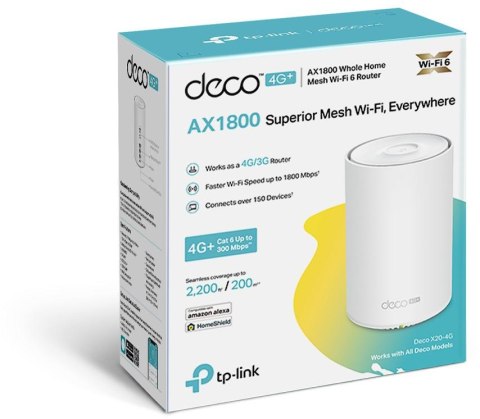 DOMOWY SYSTEM WI-FI MESH TP-LINK DECO Deco X20-4G TP-LINK